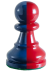 Blue / Red